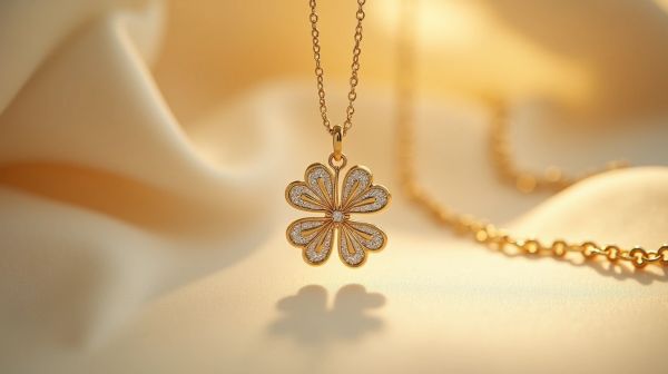 Créer un style unique avec votre collier trèfle à 4 feuilles porte-bonheur
