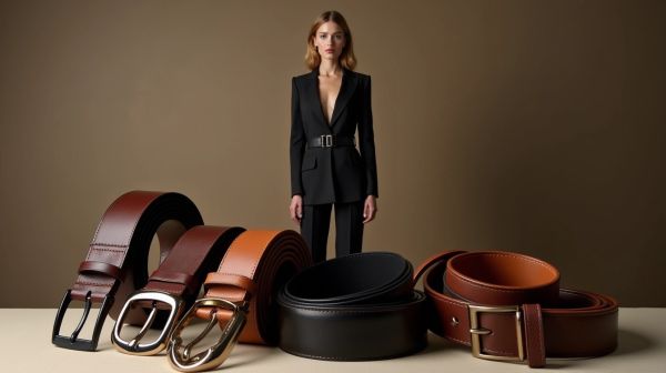 Des ceintures en cuir pour femme au style élégant et durable