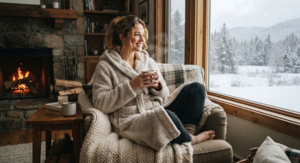 Top 5 raisons d'opter pour un peignoir femme polaire cet hiver